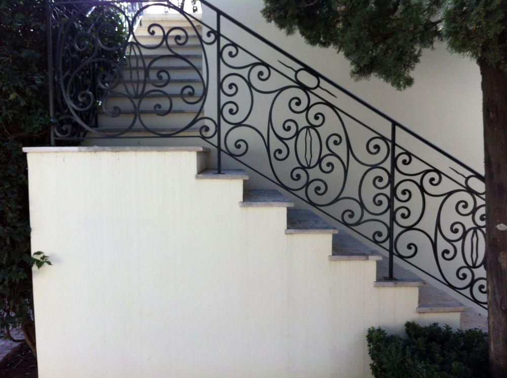 Rampe d'escalier sur mesure